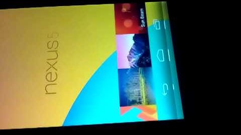 Nexus 5 Screen Flickering