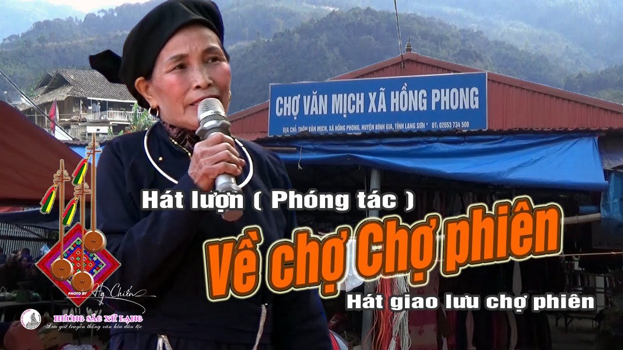 Hát lượn mộc mạc giữa chợ phiên | “Chợ phiên Quê ta” đậm hồn dân ca Tày