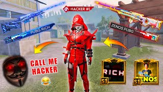 🔥 2 MILLION SUBSCRIBERS RICH OR ZENOS CHALLENGE ME 1 v 2 M24🥵 | CALL ME HACKER 😂 | PUBG MOBILE
