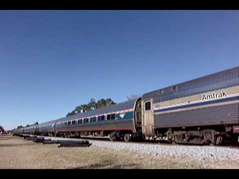 bnsf 5729 CSX P097 AMTRAK passenger train