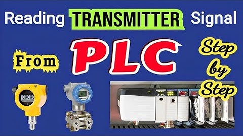 Instrumentation and control engineering : Reading Pressure Transmitter Signals from PLC step-by-step