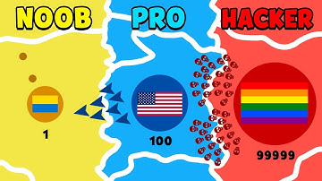 NOOB vs PRO vs HACKER - State.io