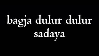 Karoke kakawen rapdugang rapduging suara para buta