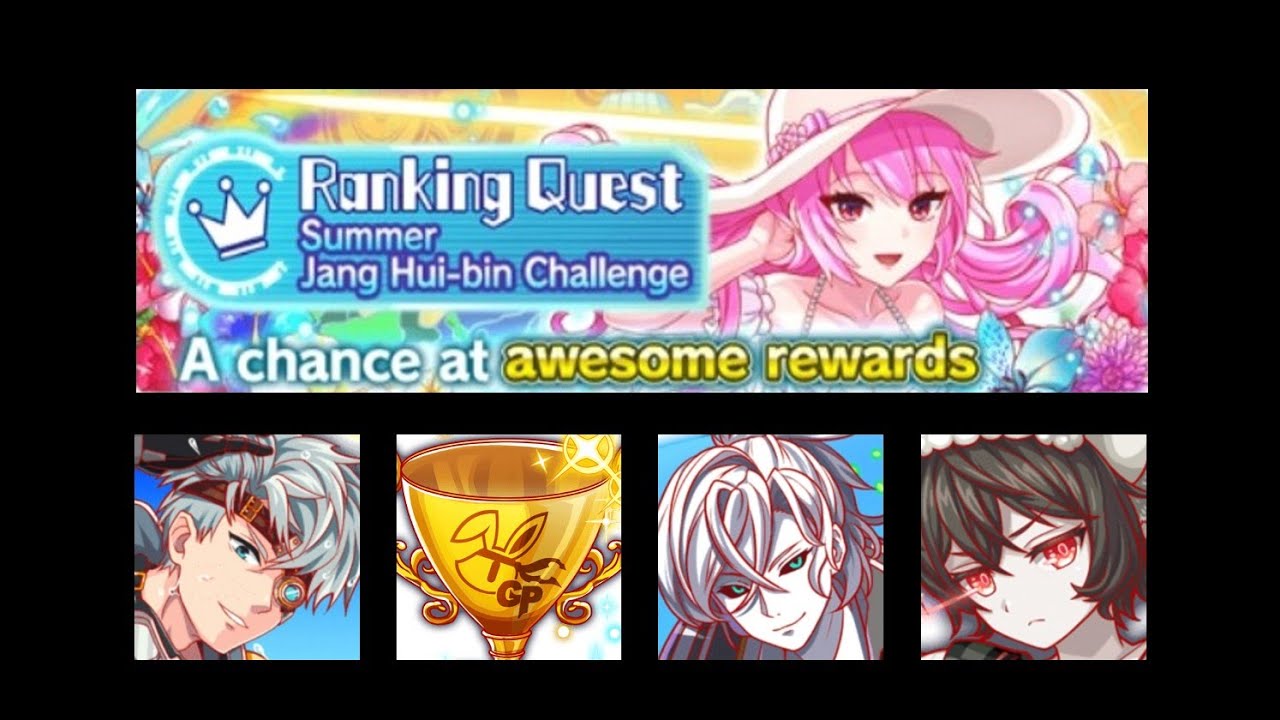 Crash Fever Summer Jang Huibin Challenge [Ranking Quest] Zooz