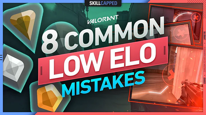 8 Most COMMON Low ELO MISTAKES & How to FIX THEM - Valorant Tips, Tricks, & Guides