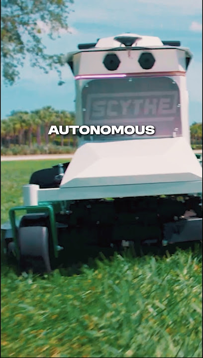 Autonomous lawnmowers… who would’ve thought?