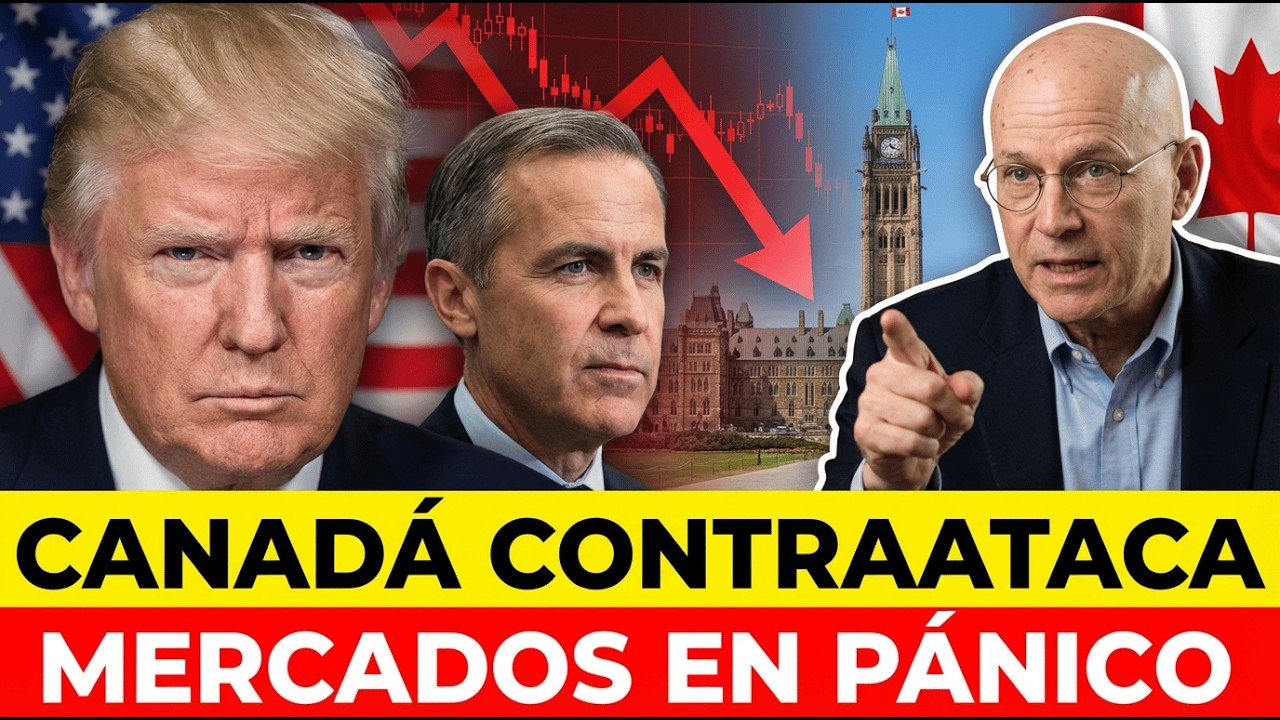 TRUMP exige $2.8 BILLONES — Canadá responde y Wall Street TIEMBLA