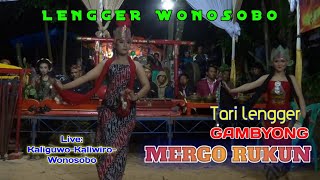 Tari lengger Gambyong, kuda lumping Mergo rukun,Gintung,Pesodongan,Kaliwiro,Wonosobo