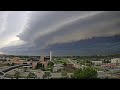 Mothership shelf cloud  mammatus  dust  17 july 2020