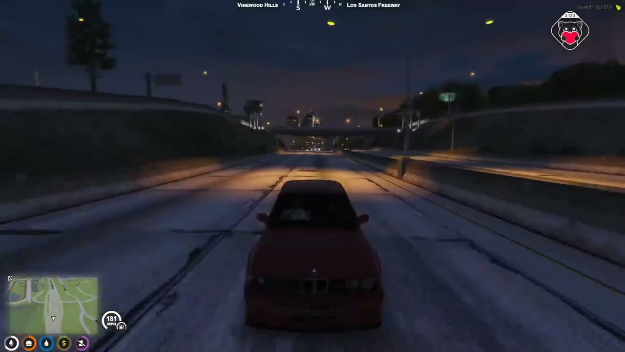 GG Marty loses cops in 10 seconds with insane 200 MPH BMW - NoPixel