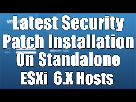VMware VSphere ESXi 6.7 | Install Latest Patch on ESXi Servers | Tutorial Part 3