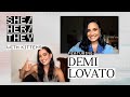 Demi lovato on gender sexuality authenticity  creativity  sheherthey with kittens