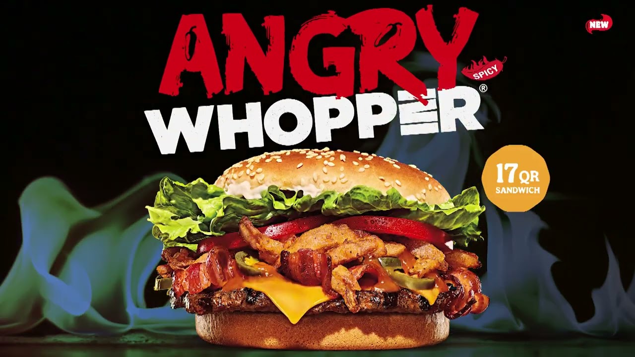 Wooper Angry Burger King Angry Whopper