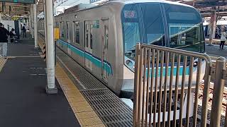 【臨時ダイヤによる行き先変更】東京メトロ東西線05系129F(未更新車) 各駅停車茅場町行き 中野駅発車