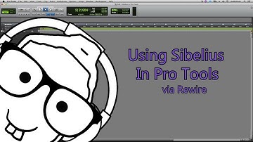 Using Sibelius In Pro Tools Via Rewire