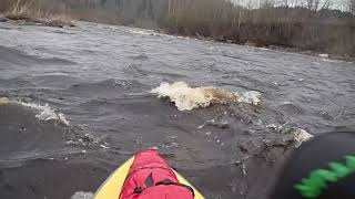 картинка: р. Оять  Надпорожский порог. Oyat river Nadporozhskiy rapid.