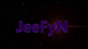 Intro JeeFyN - JeeFyN Sou Seu Fã Coloca Sua Intro No Seu Vídeo :(