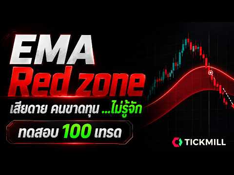🔴 EMA red zone เสียดาย คนขาดทุน...ไม่รู้จัก (ทดสอบ 100 เทรด)
