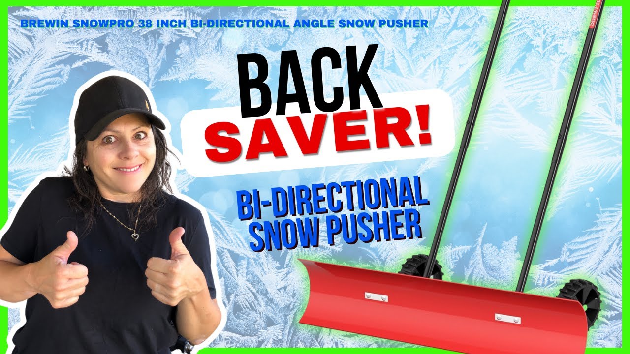 Unbox & Build: Brewin SnowPro Heavy Duty Snow Pusher with Wheels