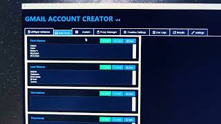 Gmail Account Creator Software 2026 — Full Auto (No Recovery Email Needed) screenshot 4