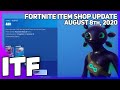 Fortnite Item Shop *NEW* AXO AND BRYNE SKINS! [August 8th, 2020] (Fortnite Battle Royale)