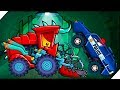 СУПЕР КОМБАЙН ПРОТИВ ПОЛИЦИИ - Игра Car Eats Car 3 Хищные машинки # 8 Игра про машинки, гонки.