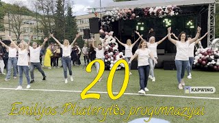 Emilijos Pliaterytės progimnazijos 20 metų šventė