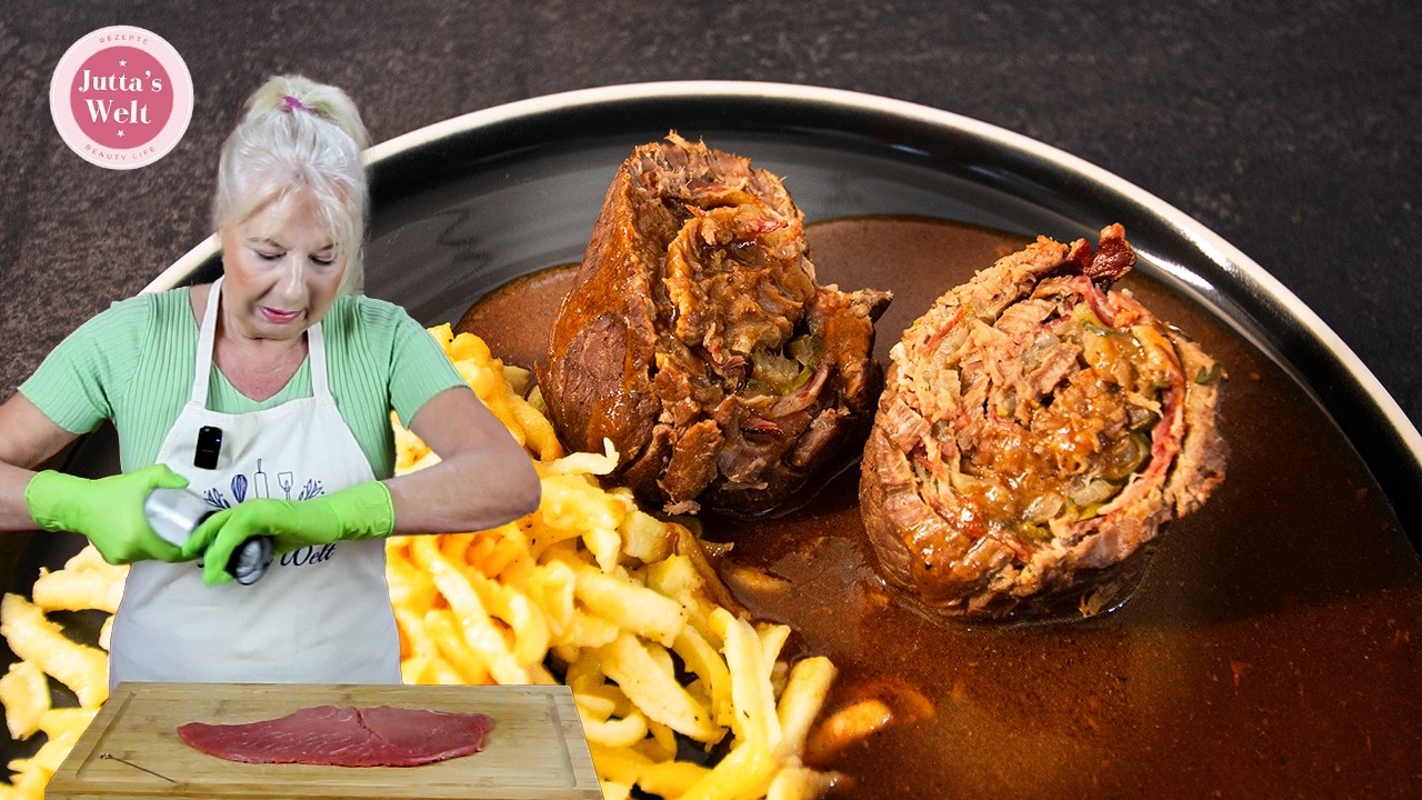 Nie mehr zähe Rouladen! Der einfache Trick für perfekte Zartheit wie bei Oma😍
