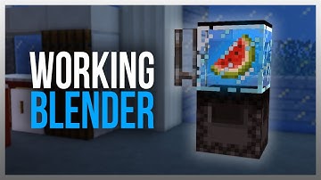 ✔️ Working BLENDER in Minecraft!