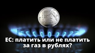 ЕС: платить или не платить за газ в рублях? Вячеслав Мищенко Россия 24