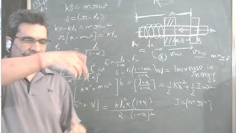 work done by rotational motion on spring solution to irodov problem 142 physics for class 12