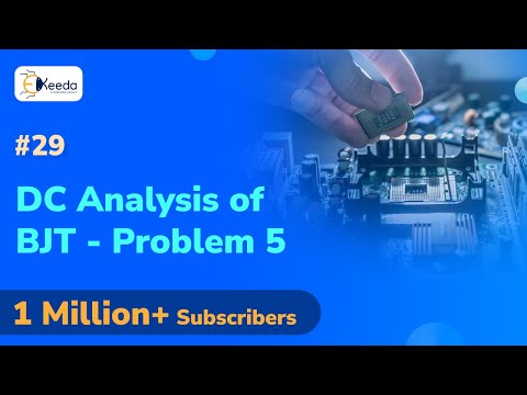 Numerical Example 5: Dc Analysis of BJT | Electronic Devices and Circuits - 1 in EXTC thumbnail