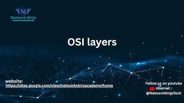 OSI Model Explained | Open System Interconnection Model | TCP IP Model Explained| #Network Ninja🥷