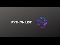 Python Lists - 10 Functions You NEED To Know #short