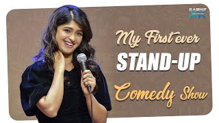 My first ever STAND-UP comedy show // ನನ್ನ ಮೊದಲ ಸ್ಟ್ಯಾಂಡಪ್ ಕಾಮಿಡಿ ಶೋ // Aditi Prabhudeva