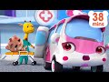 Brave Ambulance Song +More Monster Trucks | Car Cartoon | Kids Songs | BabyBus