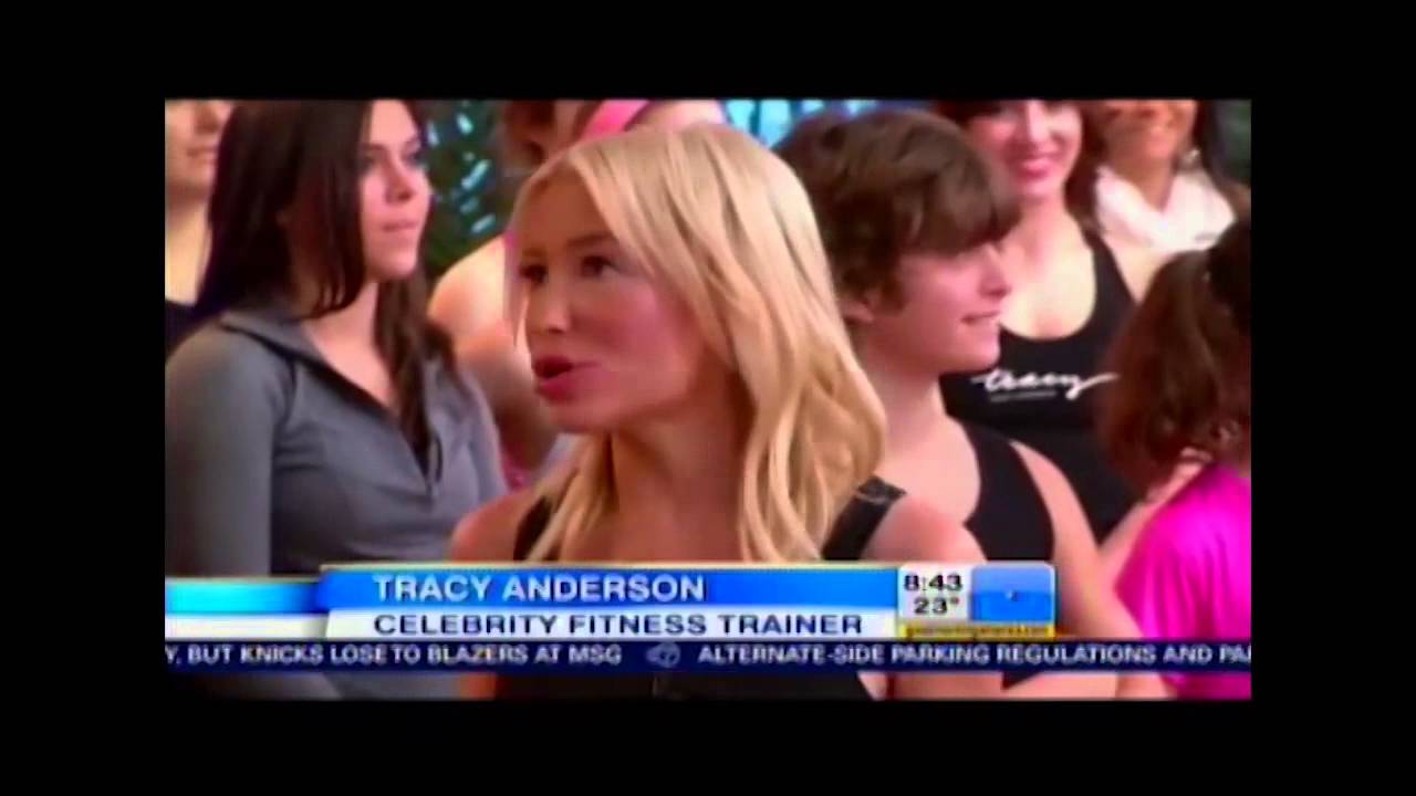 Tracy Anderson on Good Morning America gwyneth paltrow glee