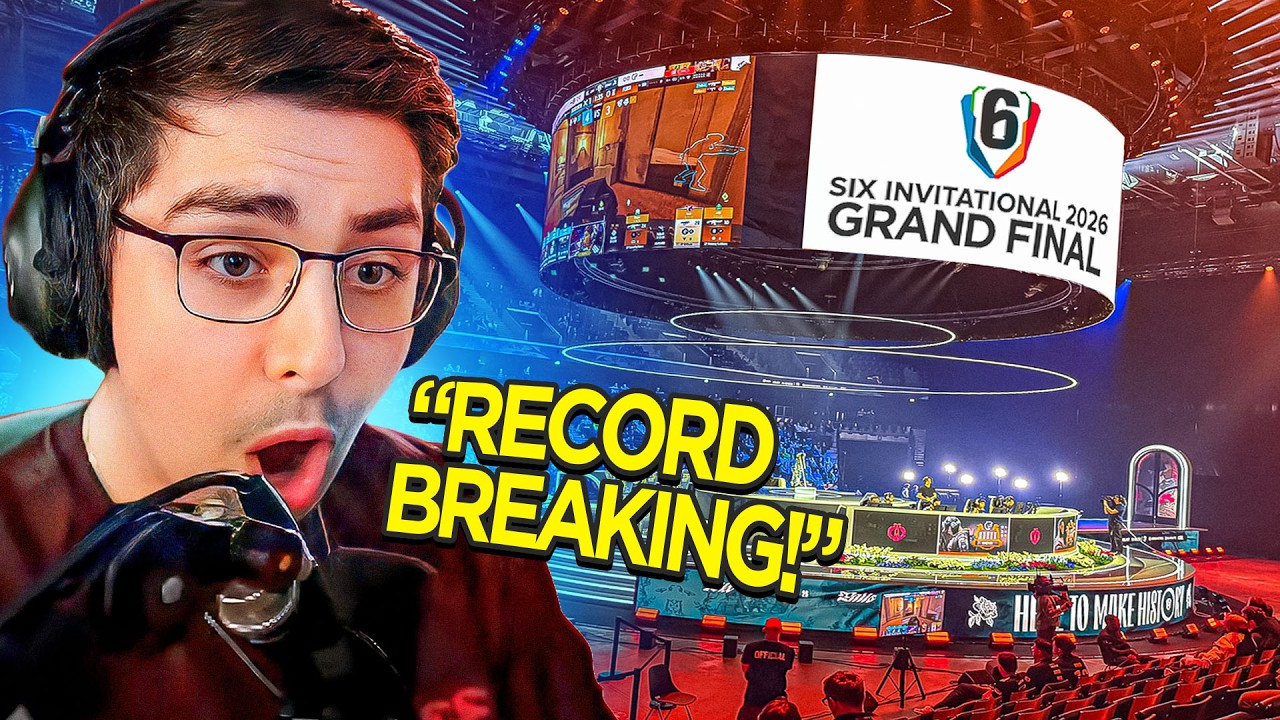 SHROUD REACTS TO SIEGE INVITATIONAL GRAND FINALS - FAZE VS TEAM SECRET