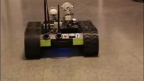 Search and rescue UGV demo I (developed by Modern Control Lab)