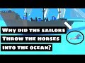 Latitudes des chevaux  pot au noir  pourquoi les marins ontils jet les chevaux dans locan  animations 3d