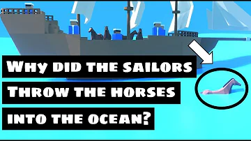Horse Latitudes - Doldrums - Why Did the Sailors throw the Horses Into the Ocean? - 3D Animation