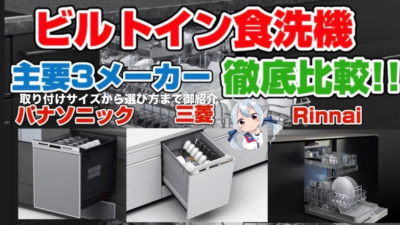Built-in dishwashers: A thorough comparison of the three major