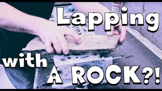 Burr Removal and Lapping a Cylinder Head with.... a ROCK?!?! Cylinder Head Rebuilding part 6!!