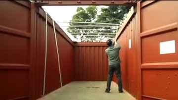 Hybrid Open Top Container - 오픈탑 컨테이너, ISO 해상용컨테이너.