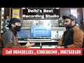 Sonu makan interview in sm music records  delhi best recording studio  recording studio interview