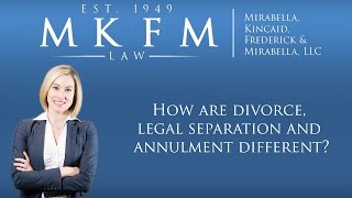 [[title]] Video - How are Divorce, Legal Separation and Annulment Different?