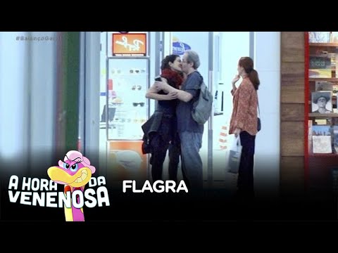 Leticia Sabatella é flagrada beijando Daniel Dantas