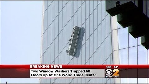 Video Shows Window Washers Stuck On Scaffolding At One World Trade Center