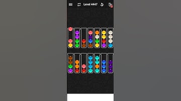 Ball Sort   Level 4447