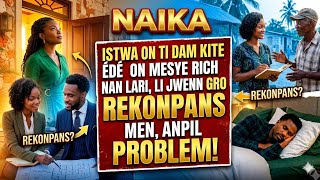 Naika-15Istwa on tidam kite ede on mesye rich nan lari, li té jwenn  rekonpans men, anpil PROBLEM!